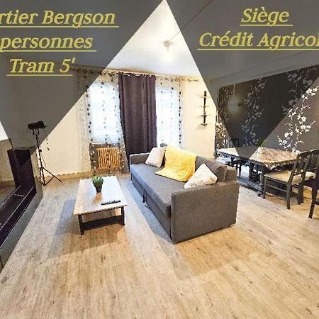 Le Bergson 3 Chambres Stationnement Gratuit Saint-Etienne  Exterior foto